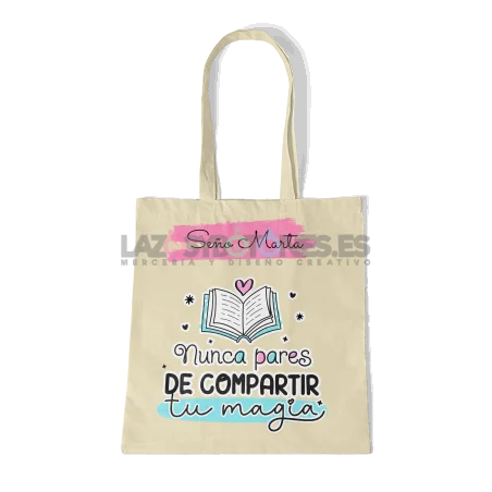 BOLSA PERSONALIZADA PROFESORES - LIBRO