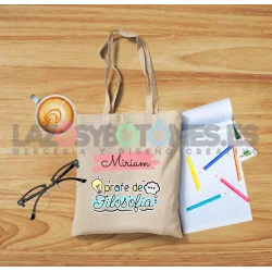 BOLSA PERSONALIZADA PROFESORES - PROFE DE FILOSOFÍA