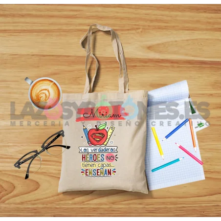 BOLSA PERSONALIZADA PROFESORES - SUPER PROFE