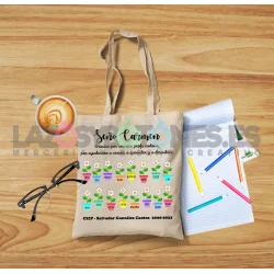 BOLSA PERSONALIZADA PROFESORES - PROFE MACETAS