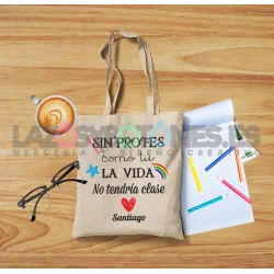 BOLSA PERSONALIZADA PROFESORES - VIDA