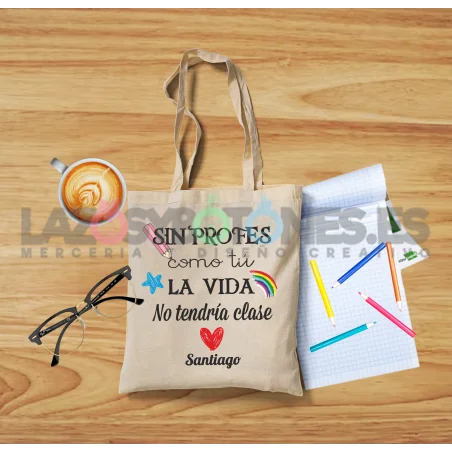 BOLSA PERSONALIZADA PROFESORES - VIDA