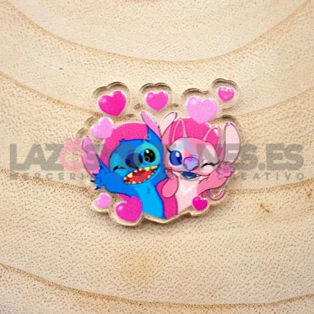 APLIQUE - RESINA STITCH CORAZONES