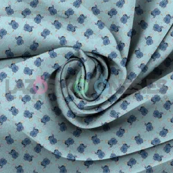 Tela Stich Azul - 150cm/ancho