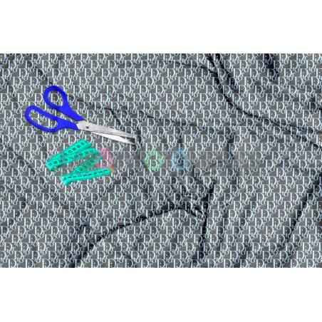 Tela Dior Azul/blanco - 150cm/ancho