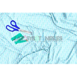 Tela Dior Azul/blanco - 150cm/ancho