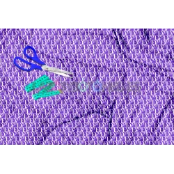 Tela Dior Morado/blanco - 150cm/ancho