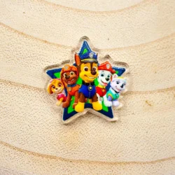 APLIQUE - RESINA PATRULLA CANINA