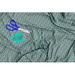 Tela Dior Agua / Gris - 150cm/ancho