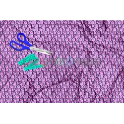 Tela Dior Marino / Lila - 150cm/ancho