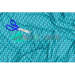 Tela Dior Marino / Agua - 150cm/ancho