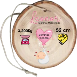 RODAJA DE MADERA - NACIMIENTO