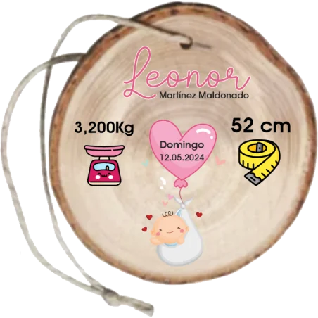 RODAJA DE MADERA - NACIMIENTO