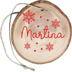 RODAJA DE MADERA - NOMBRE