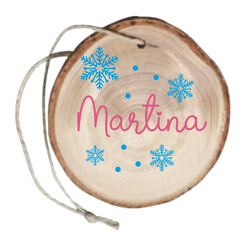 RODAJA DE MADERA - NOMBRE