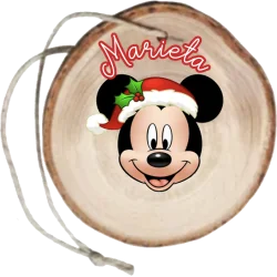 RODAJA DE MADERA - IMAGEN PERSONALIZADA