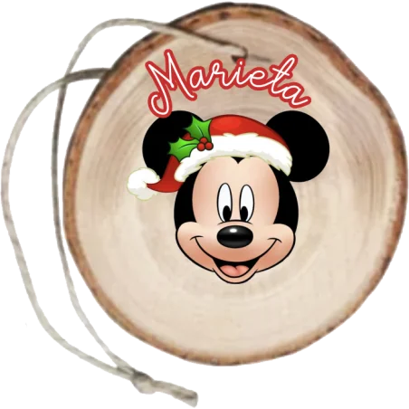 RODAJA DE MADERA - IMAGEN PERSONALIZADA