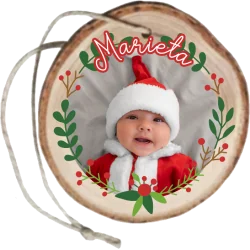 RODAJA DE MADERA - FOTO PERSONALIZADA