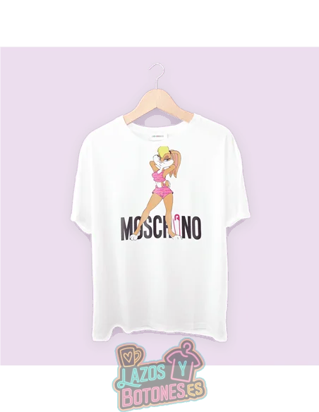 PEGATINA ROPA TODO COLOR - MOSCHINO LOLA BUNNY 22cm ¡¡¡DESCUENTO!!!