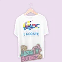 PEGATINA ROPA TODO COLOR - LACOSTE 22cm ¡¡¡DESCUENTO!!!
