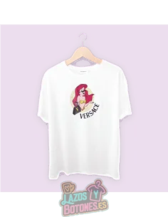 PEGATINA ROPA TODO COLOR - SIRENITA VERSACE 22cm ¡¡¡DESCUENTO!!!