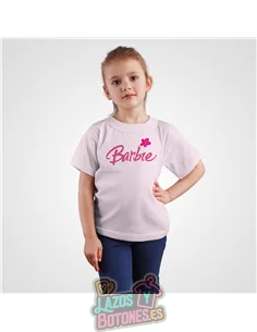 PEGATINA ROPA TODO COLOR - BARBIE FLOR 8CM ¡¡¡DESCUENTO!!!