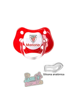 CHUPETE PERSONALIZADO DEPORTIVO ATLÉTICO CLUB DE BILBAO NOMBRE