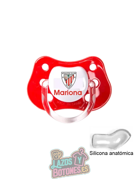 CHUPETE PERSONALIZADO DEPORTIVO ATLÉTICO CLUB DE BILBAO NOMBRE