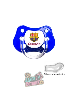CHUPETE PERSONALIZADO BARÇA - BARCELONA NOMBRE