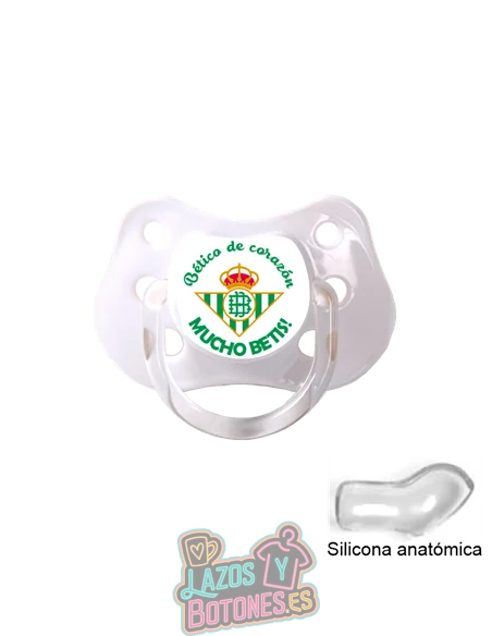 CHUPETE PERSONALIZADO BETIS FRASE