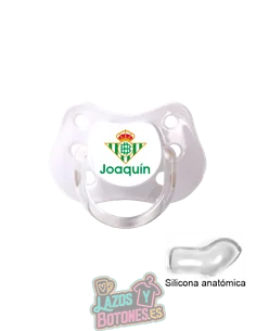 CHUPETE PERSONALIZADO BETIS NOMBRE