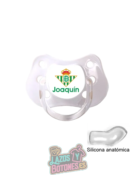 CHUPETE PERSONALIZADO BETIS NOMBRE