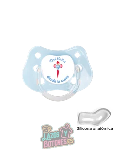 CHUPETE PERSONALIZADO CELTA DE VIGO FRASE