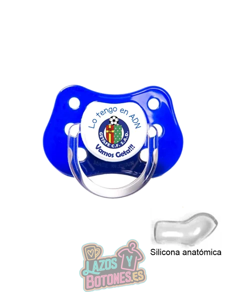CHUPETE PERSONALIZADO GETAFE FRASE