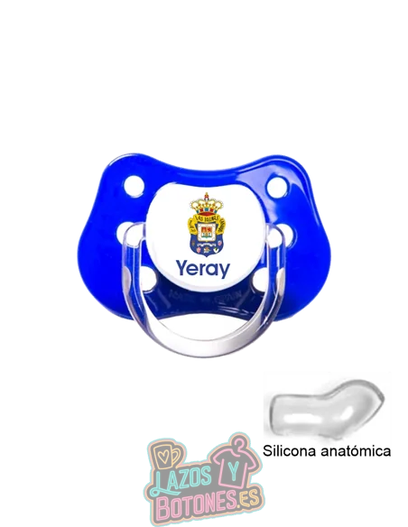 CHUPETE PERSONALIZADO LAS PALMAS NOMBRE