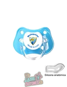 CHUPETE PERSONALIZADO MÁLAGA FRASE