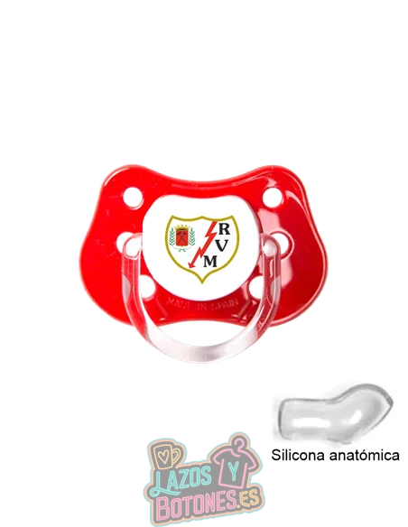 CHUPETE PERSONALIZADO RAYO VALLECANO