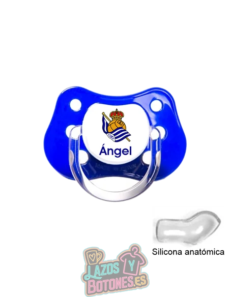 CHUPETE PERSONALIZADO REAL SOCIEDAD NOMBRE