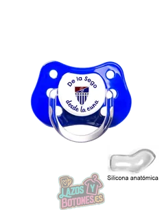 CHUPETE PERSONALIZADO GIMNÁSTICA SEGOVIANA FRASE