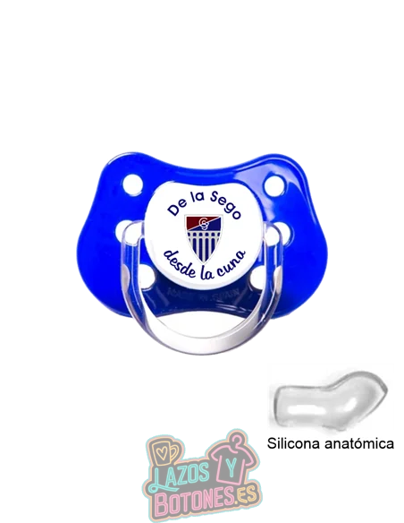 CHUPETE PERSONALIZADO GIMNÁSTICA SEGOVIANA FRASE