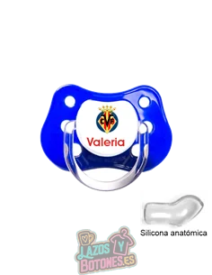 CHUPETE PERSONALIZADO VILLAREAL NOMBRE