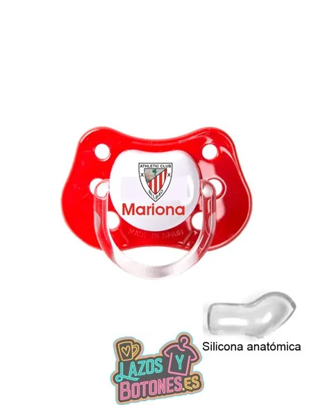 CHUPETE PERSONALIZADO DEPORTIVO ATLÉTICO CLUB DE BILBAO NOMBRE
