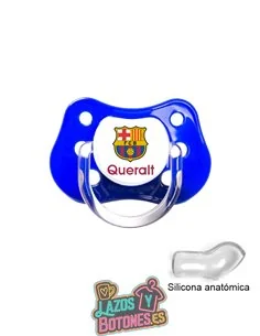 CHUPETE PERSONALIZADO BARÇA - BARCELONA NOMBRE