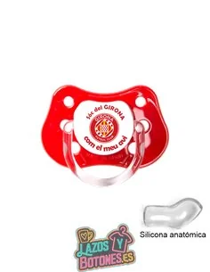 CHUPETE PERSONALIZADO GIRONA FRASE