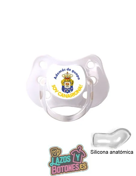 CHUPETE PERSONALIZADO LAS PALMAS FRASE