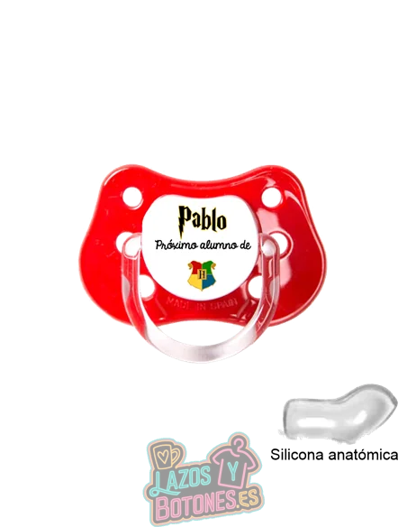 CHUPETE PERSONALIZADO - HARRY POTTER - 0 a 6 meses