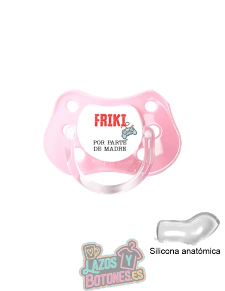 CHUPETE PERSONALIZADO - FRIKI POR PARTE DE... - 0 a 6 meses