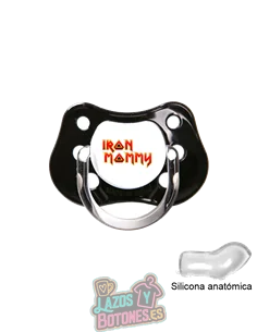 CHUPETE PERSONALIZADO - IRON MOMMY - 0 a 6 meses