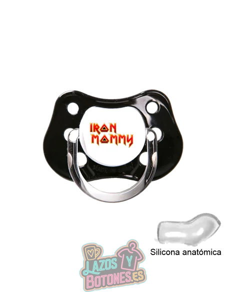 CHUPETE PERSONALIZADO - IRON MOMMY - 0 a 6 meses