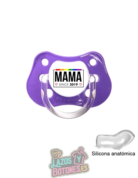 CHUPETE PERSONALIZADO - MAMÁ DESDE... - 0 a 6 meses